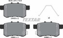 Textar Brake Pad Set - 2443501