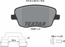 Textar Brake Pad Set - 2358101