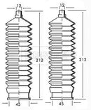 Borg & Beck Steering Gaiter Kit Part No -BSG3139