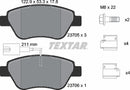 Alfa Romeo Citroën Fiat Peugeot, Brake Pad Set - Textar 2370502