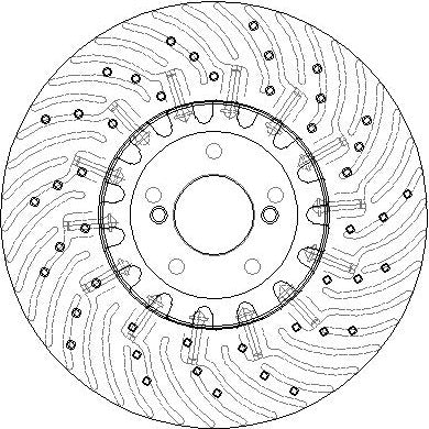 Disctech Brake Disc - Fits Bmw, Mini - ABD3916 - Rear Axle Right