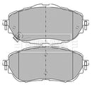 Borg & Beck Front Brake Pad Set -BBP2441