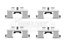 Borg & Beck Fitting Kit - Pads Part No -BBK1372