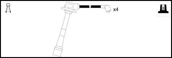 ElectroSpark Ignition Lead Set - OEK578