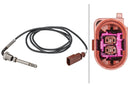 HELLA 6PT 358 181-431 Sensor, exhaust gas temperature - 2-pin connector