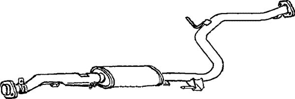 Klarius MA241T - Box With Centre Pipe