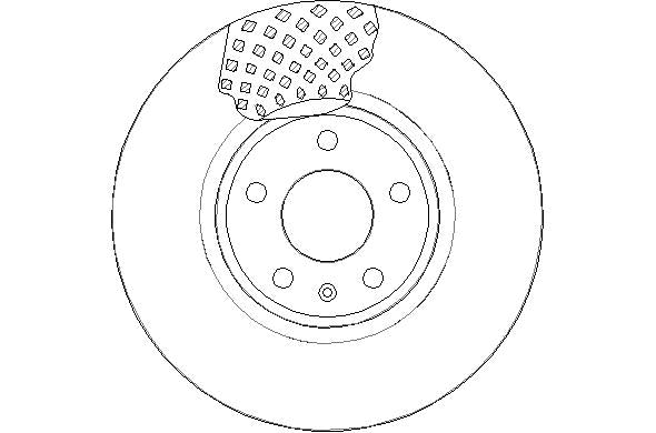 Disctech Brake Disc - Fits Audi - ABD2174 - Front Axle