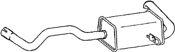Klarius RN846H - Box With Tail Pipe