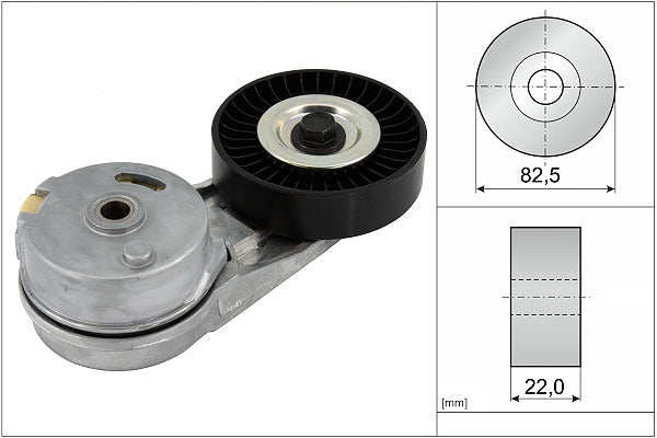 INA Tensioner Lever - V-Ribbed Belt - Part No - 534012430