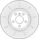 Disctech Brake Disc - Fits Bmw - ABD3894 - Front Axle