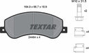 Textar Brake Pad Set - 2448404