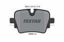 Textar Brake Pad Set - 2558501