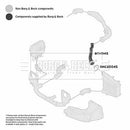 Borg & Beck Turbo Hose Part No -BTH1145