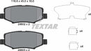 Textar Brake Pad Set - 2460201