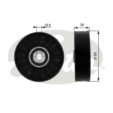 Gates DriveAlign Idler Pulley - T36042