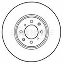Borg & Beck Brake Disc Pair Part No -BBD4564
