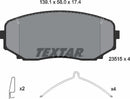 Textar Brake Pad Set - 2351503