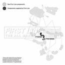 First Line Turbo Hose Part No -FTH1118