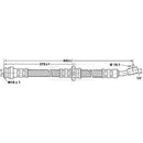 Borg & Beck Brake Hose Part No -BBH6824