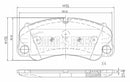 Borg & Beck Brake Pad Set -BBP2639