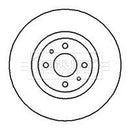Borg & Beck Brake Disc Pair Part No -BBD4056