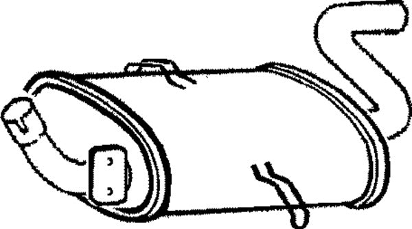Klarius VO214P - Box With Tail Pipe