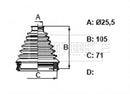 Borg & Beck Cv Joint Boot Kit Part No -BCB6318