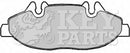 Key Parts Brake Pad Set -KBP1949