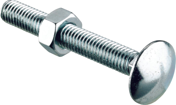 Coach Bolts & Nuts - Metric - Large Head - 955070 x100