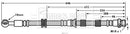 Borg & Beck Brake Hose Part No -BBH7557