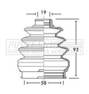 First Line Cv Joint Boot Kit Part No -FCB2767