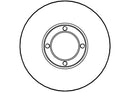 Disctech Brake Disc - Fits Austin-healey, Cadillac - ABD2789 - Front Axle
