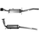 BM Cats Approved Diesel Catalytic Converter & Silicon Carbide (SiC) DPF - BM11045HP with Fitting Kit - FK11045