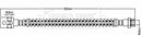 Borg & Beck Brake Hose Part No -BBH8667