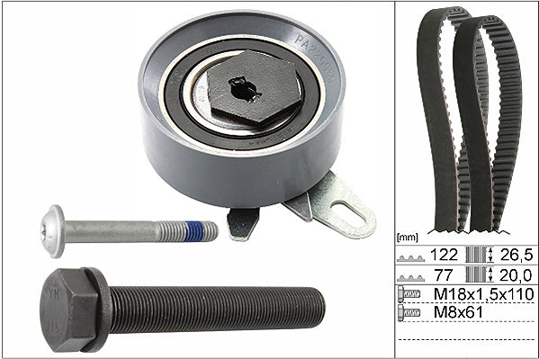 INA Timing Belt Set - Part No - 530040610