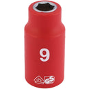 Draper Expert 9MM VDE 3/8" Insul. Socket - 31556