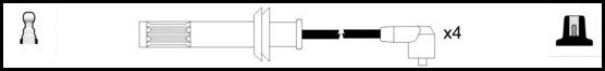 ElectroSpark Ignition Lead Set - OEK117