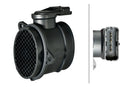 HELLA 8ET 358 166-601 Mass Air Flow Sensor - 5-pin connector - Pipe-neck