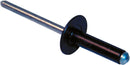 Black Rivets - Large Flange - 965507 x100