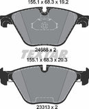 Textar Brake Pad Set - 2468801