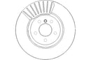 Disctech Brake Disc - Fits Bmw - ABD3204 - Front Axle