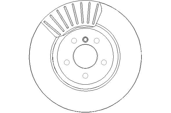 Disctech Brake Disc - Fits Bmw - ABD3204 - Front Axle