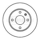 Borg & Beck Brake Disc Pair Part No -BBD4686