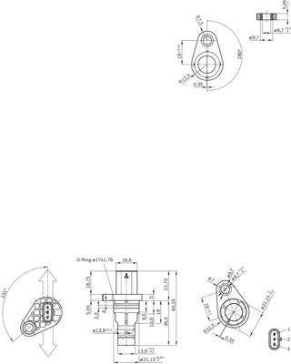 Bosch Rpm Sensor Part No - 0281006101