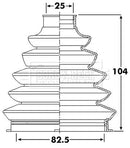 Borg & Beck Cv Joint Boot Kit Part No -BCB6250