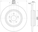 Mintex Brake Discs fits -MercedesBenz S284:5 MDC1544 (also fits other vehicles)