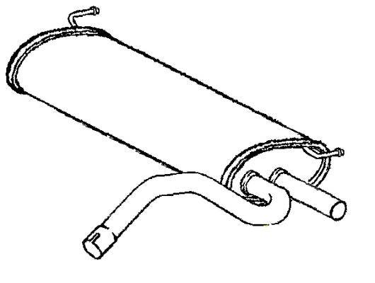Klarius VO467T - Box With Tail Pipe