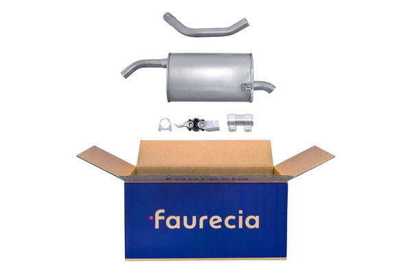 FAURECIA 8LD 366 034-951 Rear Muffler - Easy2Fit® Kit - fits RENAULT SCÉNIC III