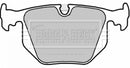 Borg & Beck Rear Brake Pad Set -BBP1872