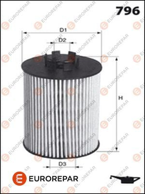 Eurorepar Oil Filter - E149176